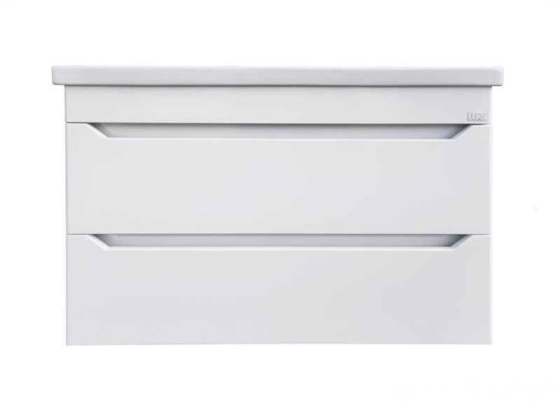 TMP SHARP 100 fali fürdőszobabútor - Sanovit SOFT - 13100 mosdóval - 101 x 45,5cm