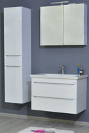 TMP SHARP 100 fali fürdőszobabútor - Sanovit Soft 13100 porcelán mosdóval - 101 x 45,5cm