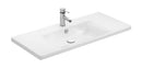 TMP SHARP 100 fali fürdőszobabútor - Sanovit Soft 13100 porcelán mosdóval - 101 x 45,5cm