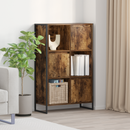 vidaXL Könyvespolc Füstös tölgy 68 x 30 x 108.5 cm Faanyag