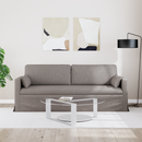 vidaXL Kanapé Tópszínű 198 x 78 x 80 cm szövet