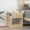 vidaXL Végasztal 2 pcs Sonoma tölgy 40,5 x 40 x 45 cm Faanyag