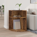 vidaXL Végasztal Öreg fa 39,7 x 39,7 x 60 cm Faanyag