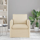 vidaXL Kanapé Krém 75 x 82 x 85 cm szövet