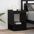vidaXL Végasztal 2 pcs Fekete tölgy 40 x 40 x 56 cm Faanyag