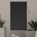 vidaXL Zsalugáter Redőnyök Fekete 130 x 75 cm Alumínium