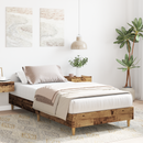vidaXL Ágykeret Antik Fa 80 x 200 cm Szerelt Fa
