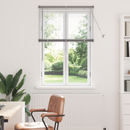 vidaXL Zsalugáter Redőnyök Ezüst 130 x 85 cm Alumínium