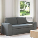 vidaXL Kanapé Sötétszürke 182 x 80 x 82 cm szövet