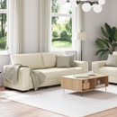 vidaXL Kanapé 2 pcs Bézs 221 x 80 x 82 cm Lábbal kevert anyag