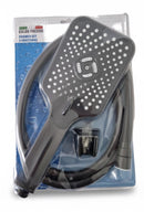 Caldo Freddo Blackspirit zuhanyszett - 3 funkciós zuhanyfejjel - GUNMETAL - fegyverszürke