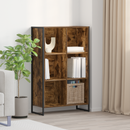vidaXL Könyvespolc Füstös tölgy 99.5 x 30 x 108.5 cm Faanyag