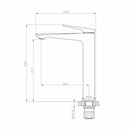 Caldo Freddo mosdó csaptelep - leeresztő nélkül - KRÓM