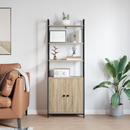 vidaXL Könyvespolc Sonoma tölgy 60 x 24 x 161 cm Faanyag