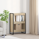 vidaXL Könyvespolc Sonoma 60 x 30 x 86,5 cm Faanyag