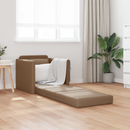 vidaXL Kanapéágy 60cm Cappuccino Mübőr