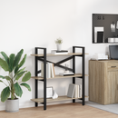 vidaXL Könyvespolc Sonoma tölgy 100 x 33,5 x 102 cm Faanyag