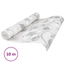 vidaXL 3D szilárd tapéta Csíkos Virág 10 x 0,53 m Nem Szőtt Szövet