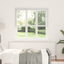 vidaXL Zsalugáter Redőnyök Fehér 175 x 140 cm Alumínium