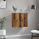 vidaXL Fali szekrény Falra szerelhető Öreg fa 60 x 31 x 60 cm Faanyag