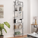 vidaXL Könyvespolc Szürke Sonoma 60 x 24 x 203 cm Faanyag
