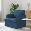 vidaXL Kanapé Kék 84 x 80 x 85 cm szövet