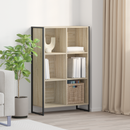 vidaXL Könyvespolc Sonoma 99.5 x 30 x 108.5 cm Faanyag