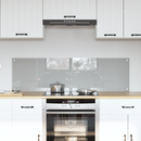 vidaXL Konyhai hátfal 2 pcs Világosszürke 70 x 40 cm edzett üveg