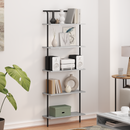 vidaXL Könyvespolc Szürke Sonoma 60 x 24 x 168 cm Faanyag