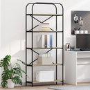 vidaXL Könyvespolc Sonoma tölgy 80 x 30 x 183 cm Faanyag