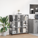 vidaXL Könyvespolc Szürke Sonoma 102 x 32 x 104,5 cm Faanyag