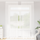 vidaXL Csipkés Függöny függönyökkel Fehér 300 x 150 cm Poliészter