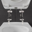 Viva BRILLA SLIM L WC ülőke - duroplast - lecsapódásgátlós - levehető klikk rendszer - 43 x 36,5 cm