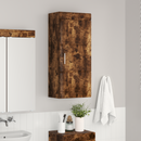 vidaXL Fürdőszobai faliszekrény TULUM Füstölt tölgy 37 x 24,5 x 86 cm