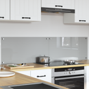 vidaXL Konyhai hátfal 2 pcs Világosszürke 80 x 40 cm edzett üveg
