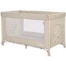 Lorelli Noemi 1 fix utazóágy - Fog Beige Star