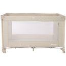 Lorelli Noemi 1 fix utazóágy - Fog Beige Star