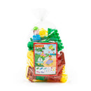 Közlekedési park építő készlet, 46 darabos