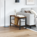 vidaXL Könyvespolc Öreg fa 82 x 32 x 47 cm Faanyag
