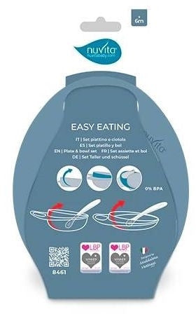 Nuvita EasyEating tál 2Darab -Green - 8431