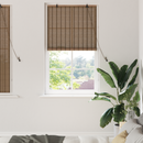 vidaXL Roletta Barna 80 x 160 cm Bambusz