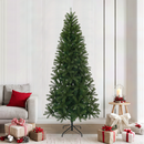 vidaXL Mű karácsonyfa állvánnyal Zöld 240 cm PVC, PE és acél
