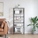 vidaXL Könyvespolc Szürke Sonoma 60 x 29,5 x 149 cm Faanyag