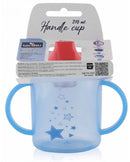 Baby Care itatópohár fogantyúval 210ml alacsony - blue
