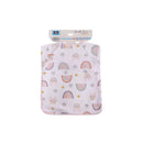 Baby Care hosszú ujjú pamut előke - Girl