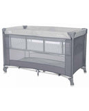 Lorelli Torino 2 multifunkciós utazóágy - Grey Striped Elements