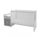 Lorelli Trend PLUS kombi ágy 70x165 - White Stone Grey
