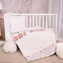 Lorelli 3 részes ágynemű garnitúra - Train Grey