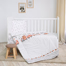 Lorelli 4 részes ágynemű garnitúra - Train Grey