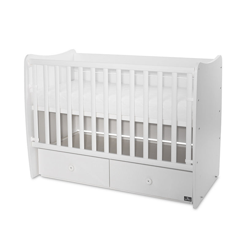 Lorelli Matrix kiságy 60x120 WHITE-2 - Box